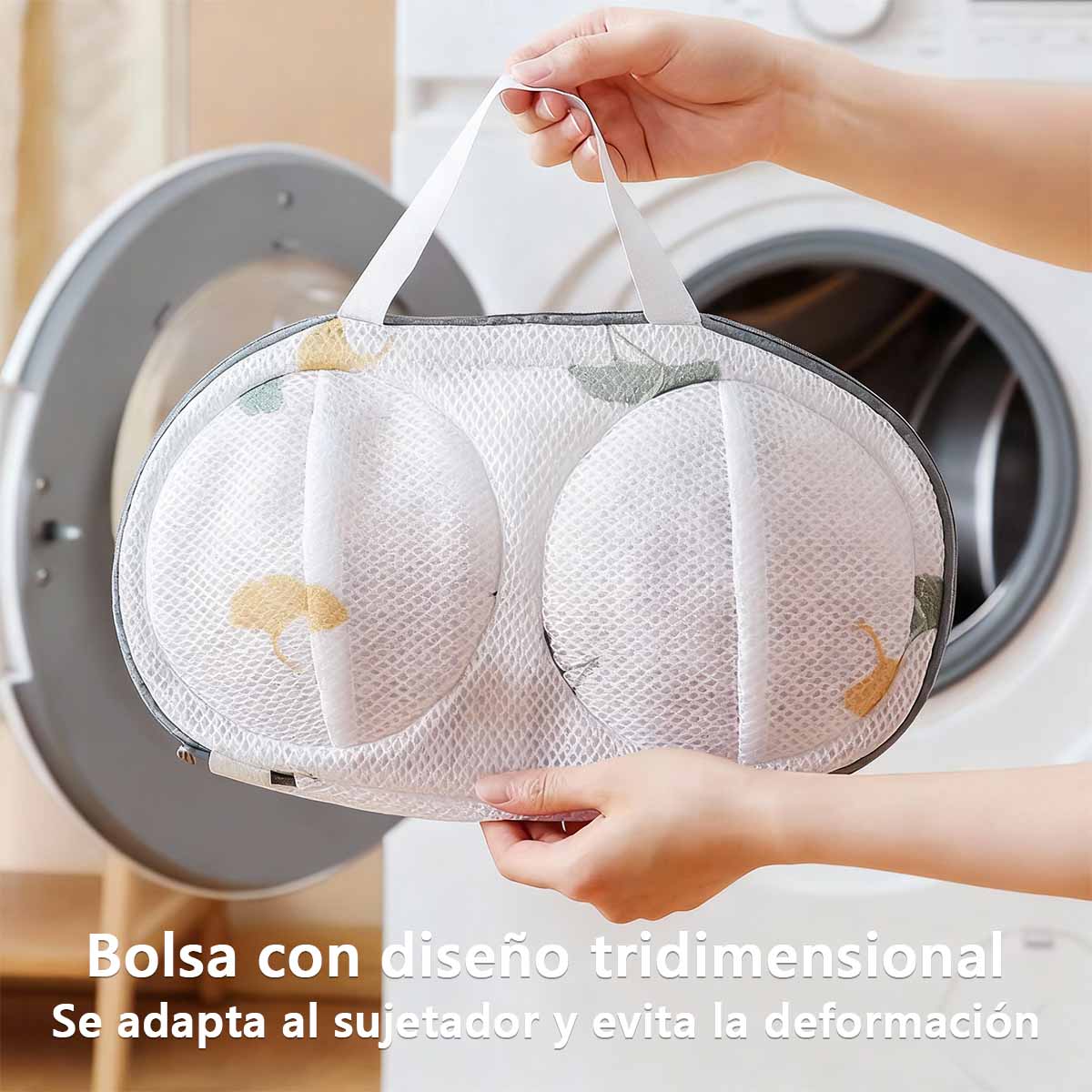 Bolsa de lavado para sujetadores, especial para lavadora – protege la forma del sujetador y evita deformaciones. Cuidado especial para tu ropa interior.
