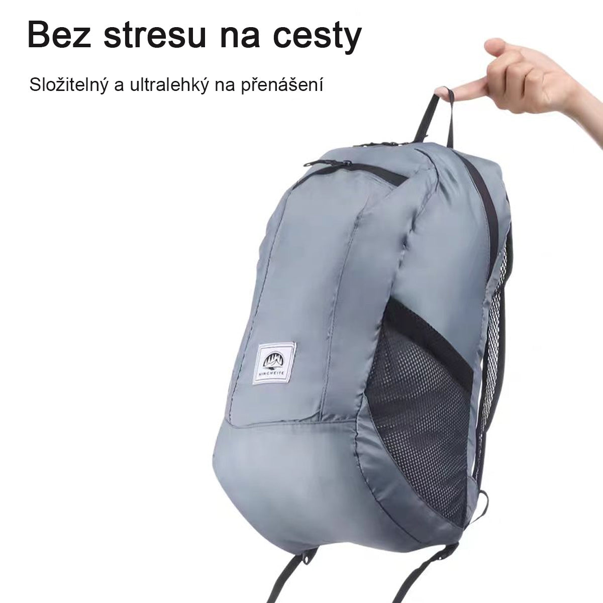 Skládací cyklistický batoh, velkokapacitní, lehký, sportovní a cestovní, outdoor provedení.
