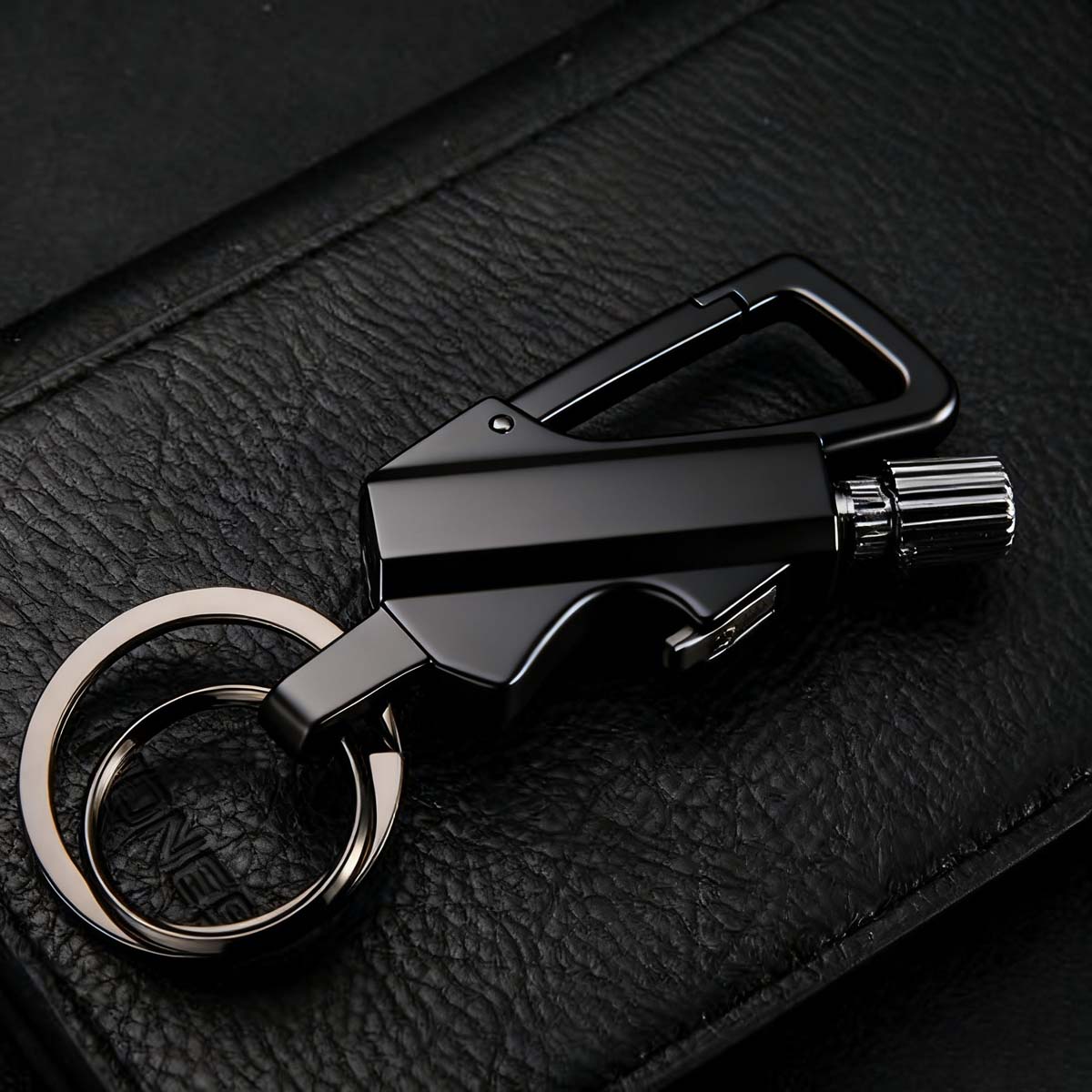 Encendedor de queroseno multifuncional, fósforo reutilizable, llavero portátil, abrebotellas.