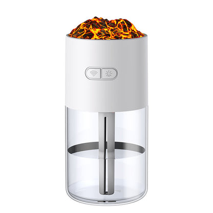 Nuevo humidificador con proyección de cielo estrellado, humidificador ultrasónico USB para automóvil, humidificador de aire doméstico, nebulizador de agua