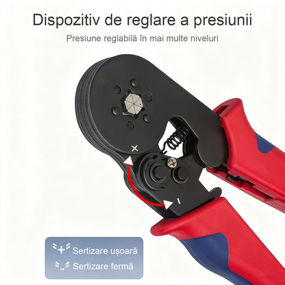 Evropské kleště na lisování trubkových konektorů
