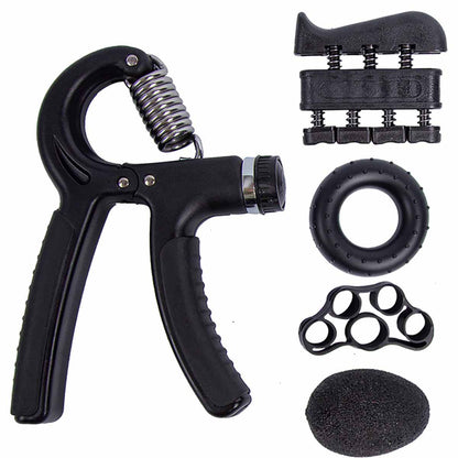 Juego de entrenadores de fuerza ajustables para las manos, anillo de fuerza, entrenador de dedos, set de 5 piezas para entrenamiento de fuerza y fitness.