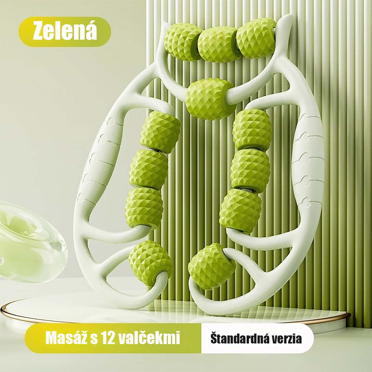 „Masážny prístroj na nohy, valček na chudnutie, kruhový masážny valec na stehná a lýtka, uvoľňovač svalov, valček na masáž nôh, masážna tyč.