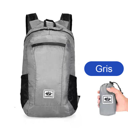 Mochila plegable para ciclismo al aire libre, de gran capacidad, ligera y deportiva, ideal para viajes y aventuras.