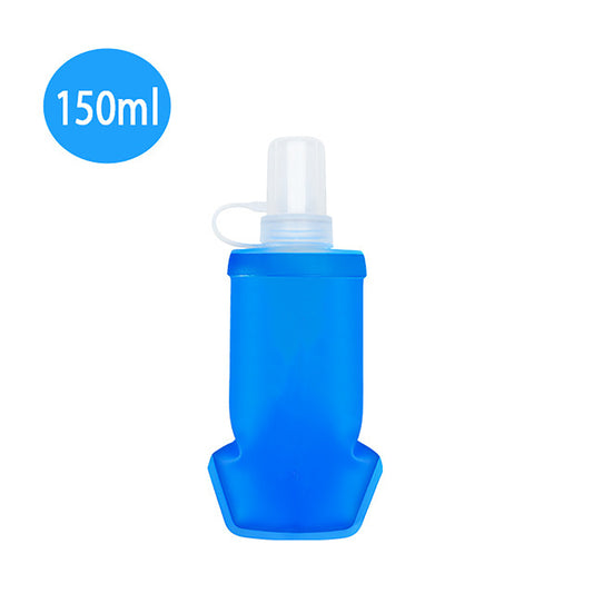 “Botella de agua blanda deportiva TPU, bolsa de agua plegable y portátil para correr, maratón, trail y actividades al aire libre.”