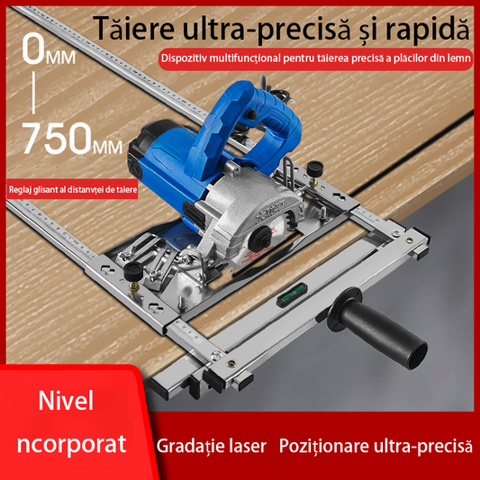 Ultra-precizní zařízení pro řezání, základní deska pro mașinuțe de tăiat mici, pro ruční ovládání, multifunkční příslušenství pro tâmplărie