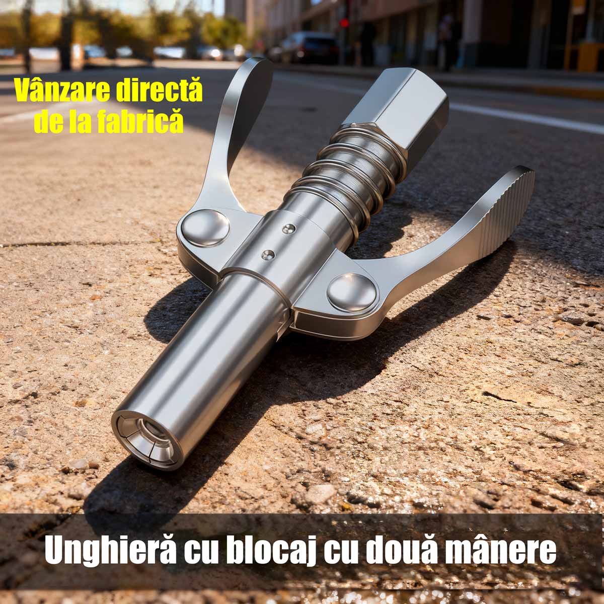 Juego de boquillas de engrase con doble mango