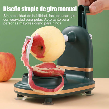 Pelador de frutas, peladora manual, herramienta para pelar manzanas, cuchillo para pelar frutas, cortadora de frutas, pelador de peras.