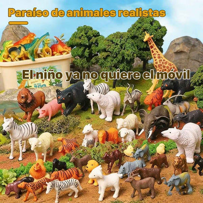 "Juguete de modelo de leopardo realista, modelo de zoológico para niños, juguete educativo de dinosaurio Triceratops de gran tamaño, ideal como regalo de cumpleaños."