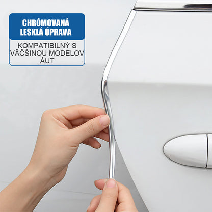 Ochranná páska na dvere proti nárazom, proti poškriabaniu a odreninám, lesklý povrch