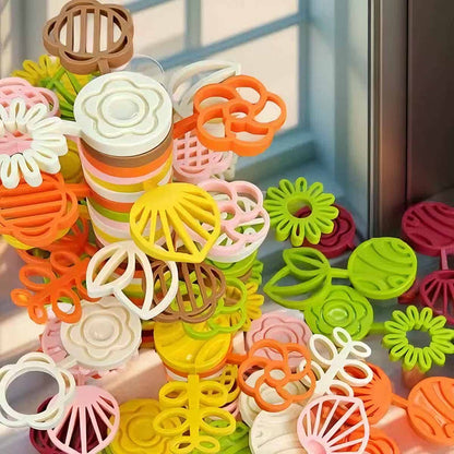 "Juguete de entrenamiento de concentración y pensamiento, juguetes educativos de apilamiento para niños, bloques de equilibrio para el desarrollo cognitivo y el aprendizaje temprano."