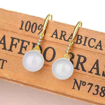Pendientes naturales de ágata azul, blanca y verde para mujer, con baño de plata 925, circonitas, colgantes de cornalina roja y adornos de citrina.