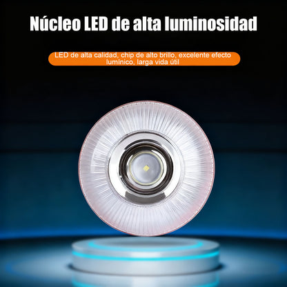 "Luces de advertencia de múltiples usos, luz de emergencia blanca LED para coches, luz de obstáculo en carretera."