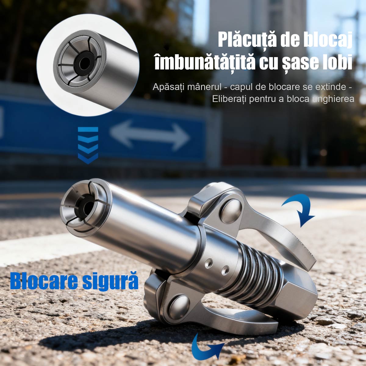 Juego de boquillas de engrase con doble mango