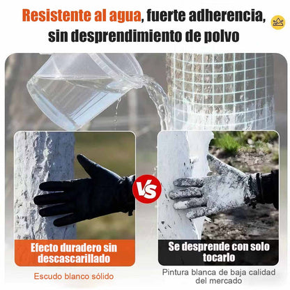 Revestimiento Blanco Protector para Árboles - Formula Ecológica de Alta Eficacia contra Plagas