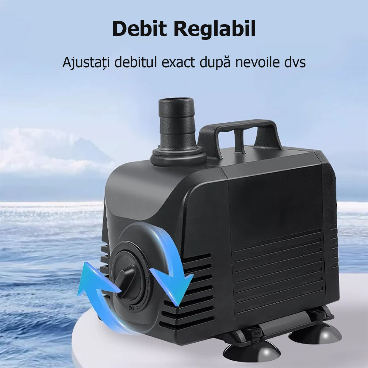 Pompă submersibilă silențioasă, pompă submersibilă pentru acvariu, pompă de apă 220V, pompă submersibilă pentru uz casnic, pompă de apă micro pentru acvariu.