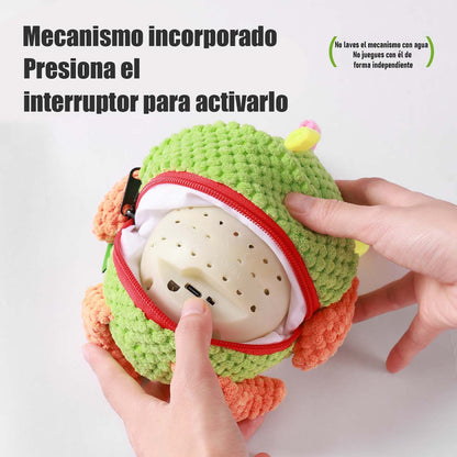 "Juguete para perros, juguete eléctrico saltarín para mascotas, ideal para perros pequeños y medianos, resistente a las mordeduras y con sonido. Además, es desmontable y lavable, ¡la herramienta perfecta para mantener a tu perro entretenido y feliz!"