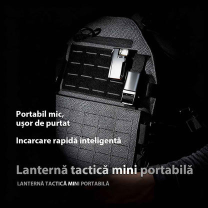 Lanternă EDC reîncărcabilă G5 EDC light, 400 lumeni, lanternă mini magnetică portabilă.