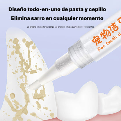 Lápiz limpiador dental para mascotas con sabor a leche · Lápiz de limpieza dental · Gel blanqueador dental para mascotas