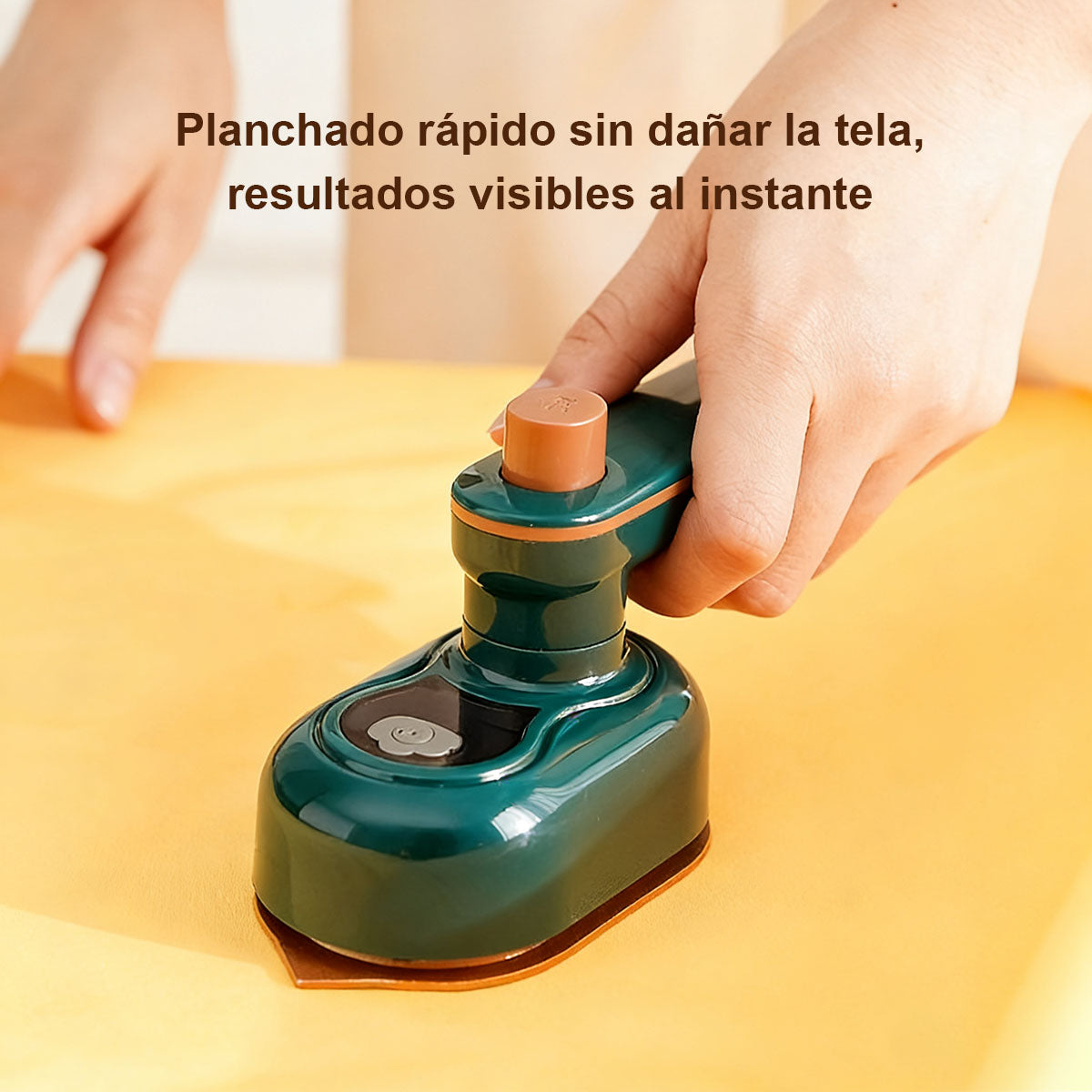 Plancha eléctrica 2 en 1 para uso doméstico - Plancha de mano compacta, con función de planchado en seco y en húmedo, modelo nuevo y plegable.