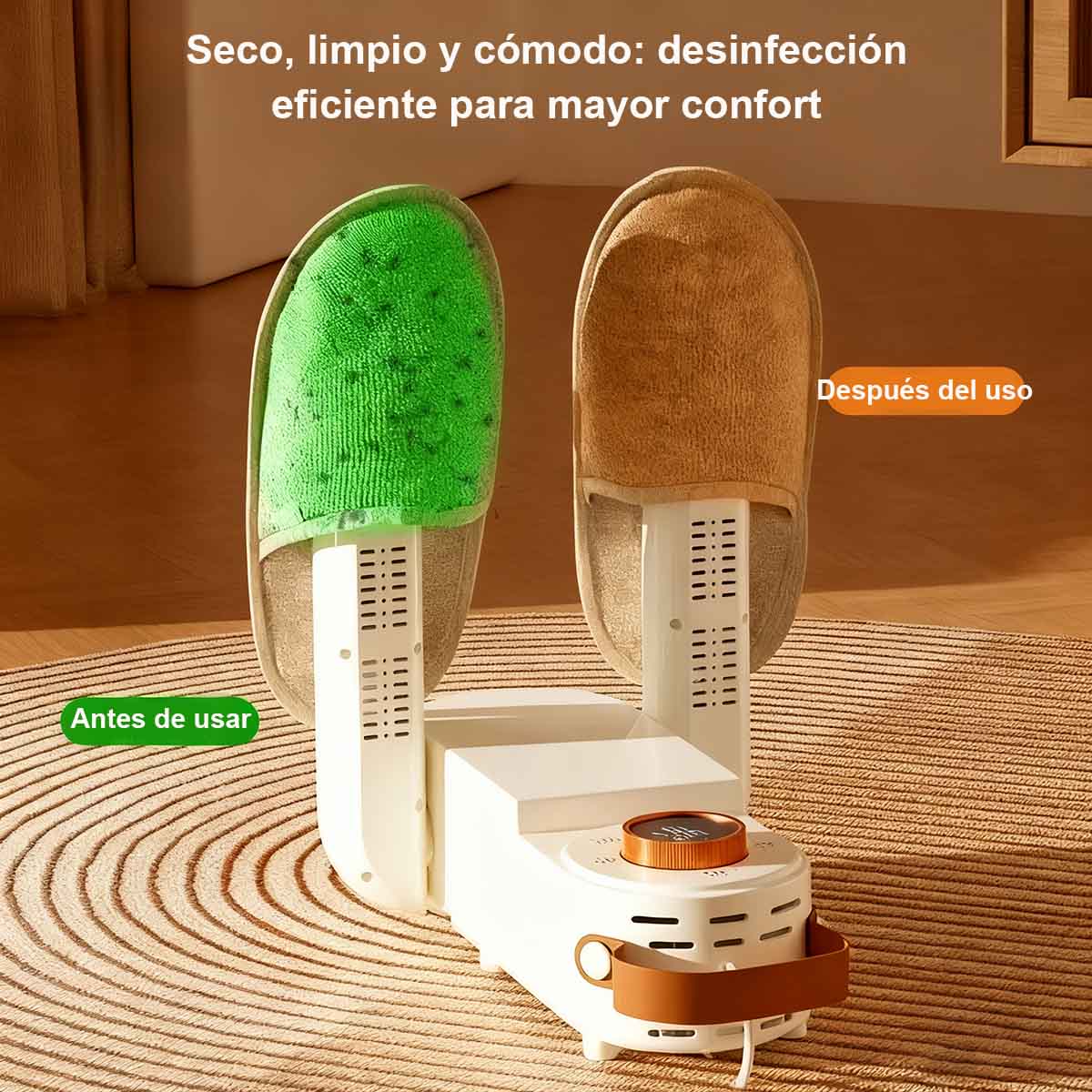 Secador de zapatos automático e inteligente para el hogar, con secado rápido, desodorización y esterilización por luz ultravioleta