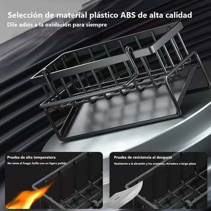 Nuevo estante de cocina para almacenamiento: soporte para paños, escurridor, organizador para esponjas y estropajos, apto para grifos y fregaderos.