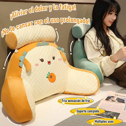 Cojín de cabecera Bing Doudou, cojín de respaldo suave para cama, gran cojín de apoyo para dormir, almohada de abrazo, protección lumbar para sofá, respaldo para cabecera de cama.