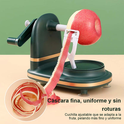 Pelador de frutas, peladora manual, herramienta para pelar manzanas, cuchillo para pelar frutas, cortadora de frutas, pelador de peras.
