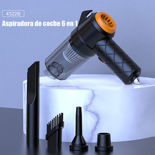 Aspiradora inalámbrica multifunción para coche, súper potente, de gran potencia, seca, portátil, rechargeable, mini y de mano.