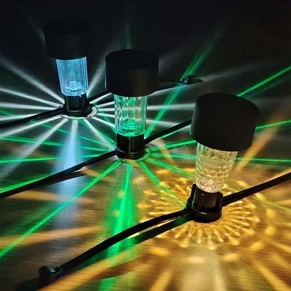 Luz solar de jardín de nuevo modelo · Lámpara con bridas para vallas y barandillas · Luz decorativa impermeable para balcón