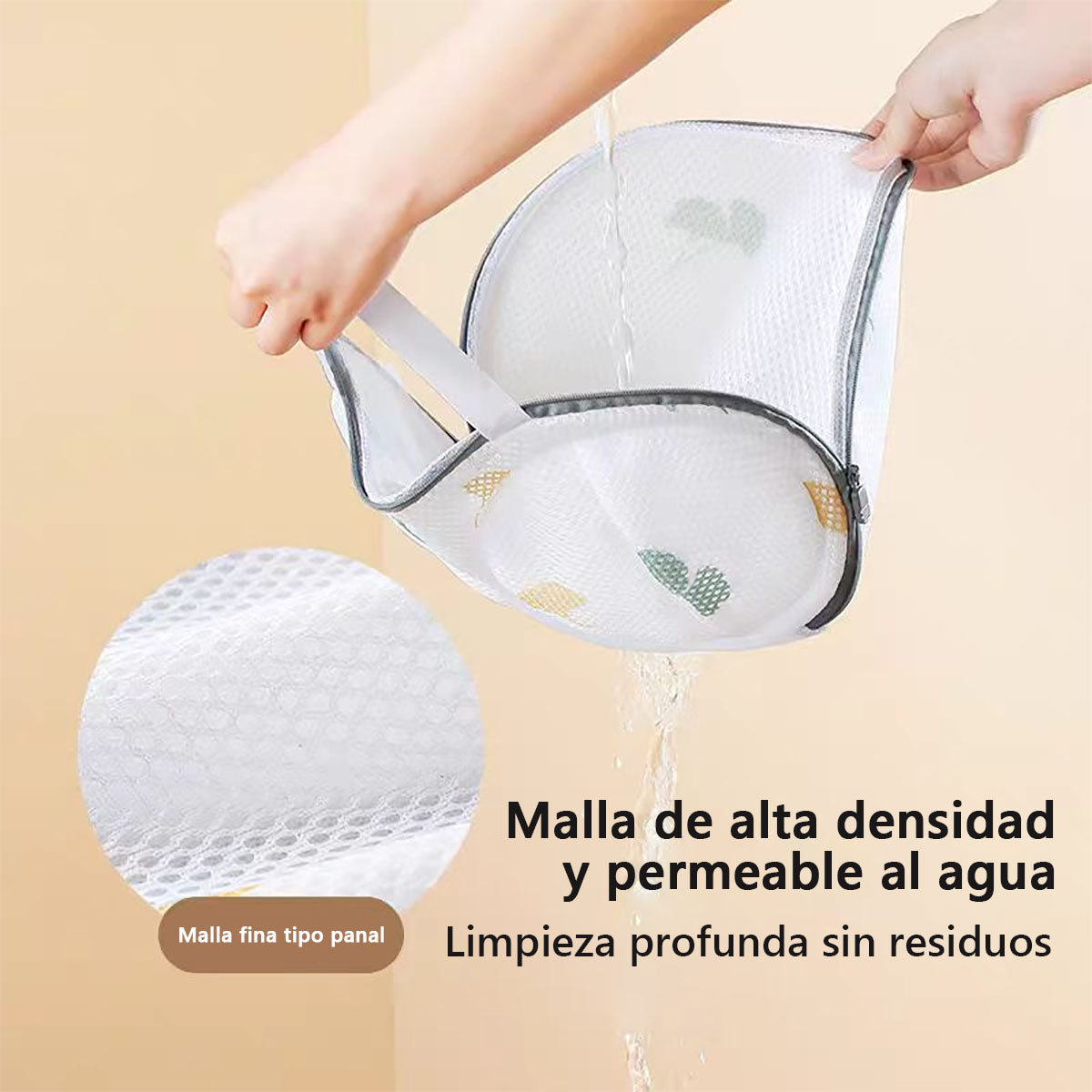 Bolsa de lavado para sujetadores, especial para lavadora – protege la forma del sujetador y evita deformaciones. Cuidado especial para tu ropa interior.