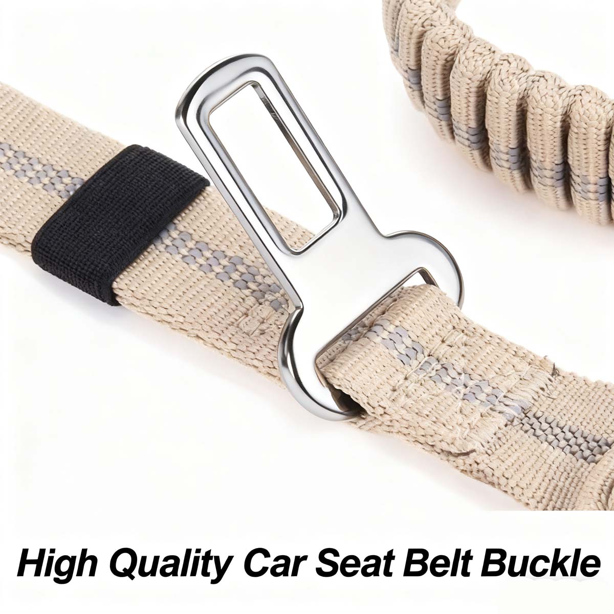 Vodítko pro střední a velké psy do auta, proti vytržení, odolné proti nárazům, s plynulým vysouváním a tlumením, pohodlné pro psa.
