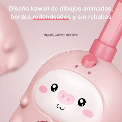 "Juguete de coche de aire dinámico, balón de aire para niños, juguete educativo con bomba de aire, regalo ideal para bebés y niños. ¡Un éxito en las redes sociales!"