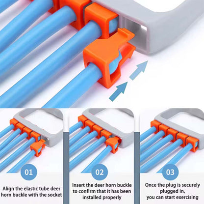 Cuerda de resistencia para entrenar la espalda, tensor en 8, banda elástica para abrir dorsales, estiramiento de espalda bonita, cuerda para entrenar pectorales y hombros.