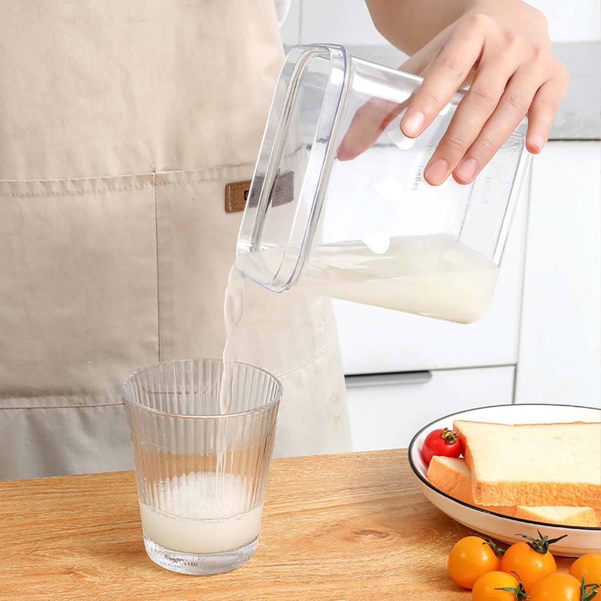 "Filtro para yogur, colador de queso y leche de soja, malla filtrante para hacer yogur griego casero, separador de suero para cold brew lácteo