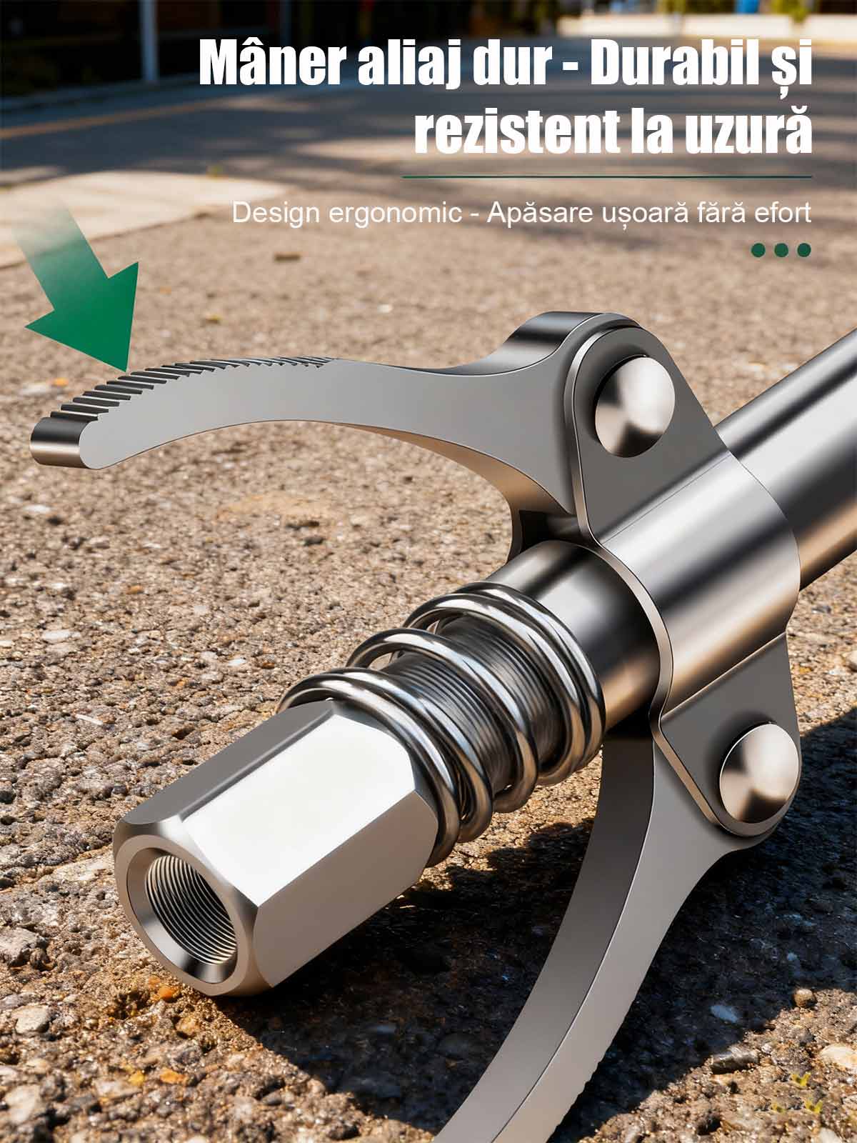 Juego de boquillas de engrase con doble mango