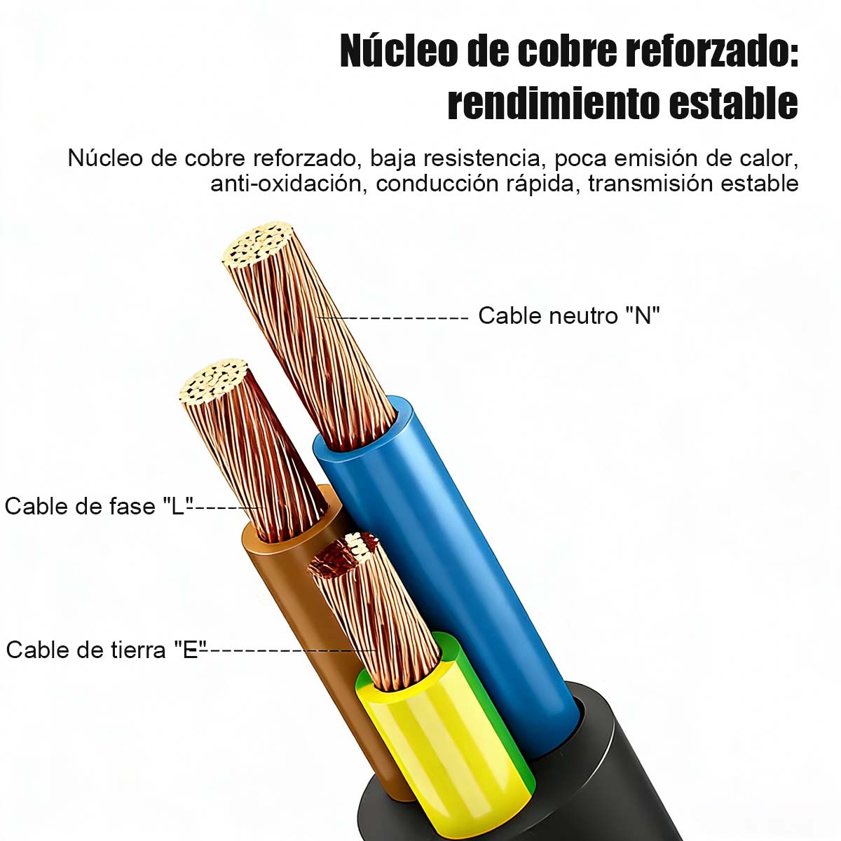 Hervidor de alta potencia, calienta rápidamente, apagado automático, calefacción rápida para bañeras y cubos.
