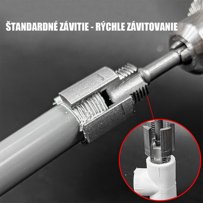 Nový typ zariadenia na rezanie závitov na vodovodné potrubie, vrták pre elektrickú vŕtačku