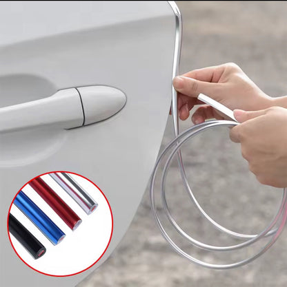 Ochranná páska na dvere proti nárazom, proti poškriabaniu a odreninám, lesklý povrch