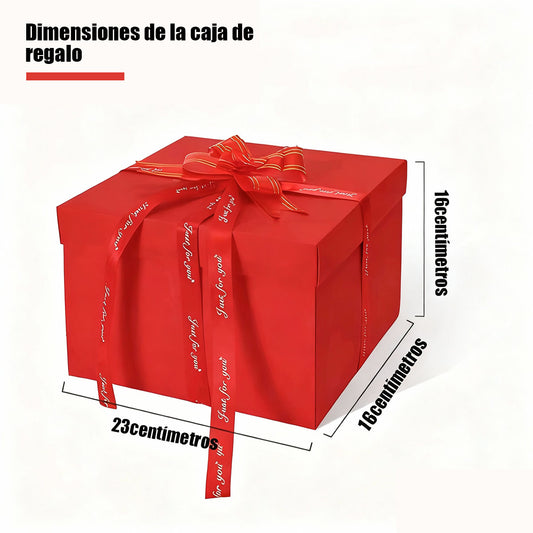 “Caja de explosión sorpresa para regalo de cumpleaños, caja de embalaje de regalo popular, caja vacía para dulces”