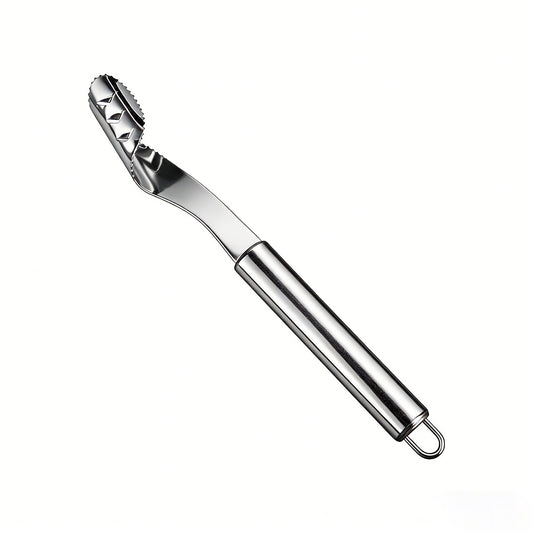 Dispozitiv din oțel inoxidabil pentru tăiat ardei iute și îndepărtat semințele, dispozitiv pentru îndepărtarea sâmburilor de ardei verde, unealtă pentru scoaterea sâmburilor și tăiat ardei.