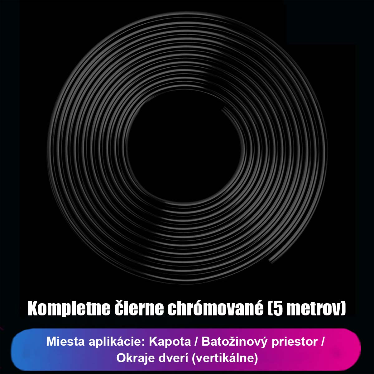 Ochranná páska na dvere proti nárazom, proti poškriabaniu a odreninám, lesklý povrch