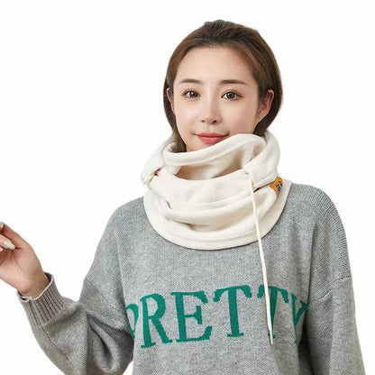 Gorro cortavientos de invierno unisex para exteriores, cuello tubular de ciclismo con pasamontañas integrado, orejeras acolchadas, protección facial antigrípe.