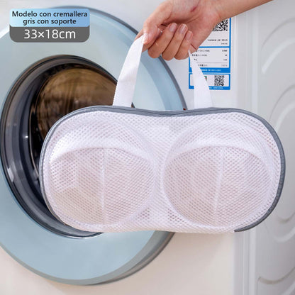 Bolsa de lavado para sujetadores, especial para lavadora – protege la forma del sujetador y evita deformaciones. Cuidado especial para tu ropa interior.