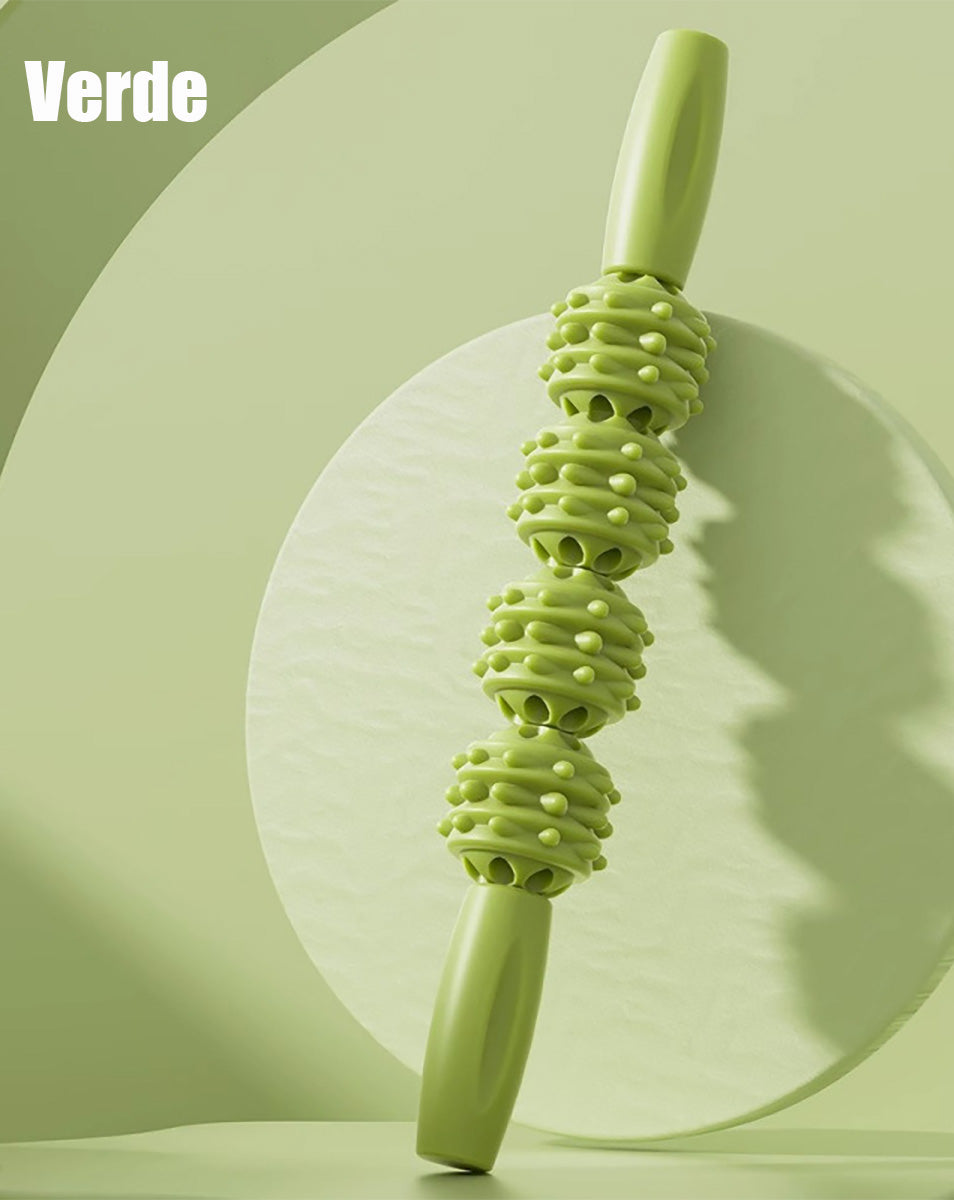 Masážní přístroj na nohy s válci – přístroj na zeštíhlení nohou, kruhový svěrací váleček, relaxace svalů stehen a lýtek, válec na nohy s hrbolky.
