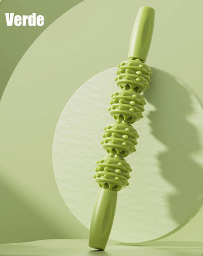 Masážní přístroj na nohy s válci – přístroj na zeštíhlení nohou, kruhový svěrací váleček, relaxace svalů stehen a lýtek, válec na nohy s hrbolky.
