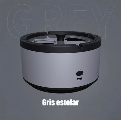 Purificador de aire para coche, habitación, oficina o sala de juegos; elimina humo de segunda mano, olores a tabaco y purifica el ambiente con función de cenicero.