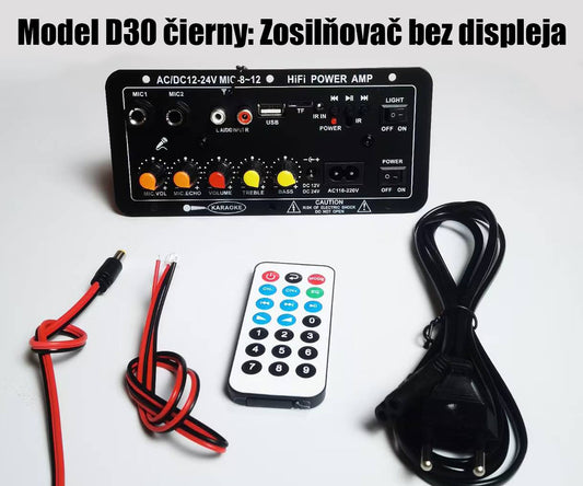 12V Bluetooth zosilňovač s kartou 24V vysoko výkonný zosilňovač, základná doska zosilňovača do auta