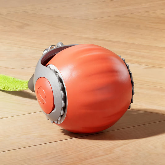 Nuevo juguete automático para gatos: pelota interactiva autoentretenimiento, con oruga peluda, ideal para divertir y estimular a tu mascota.