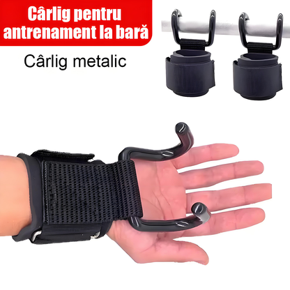 Putere dublă! Secretul tracțiunilor stabile și al ridicărilor puternice – cârligele anti-alunecare